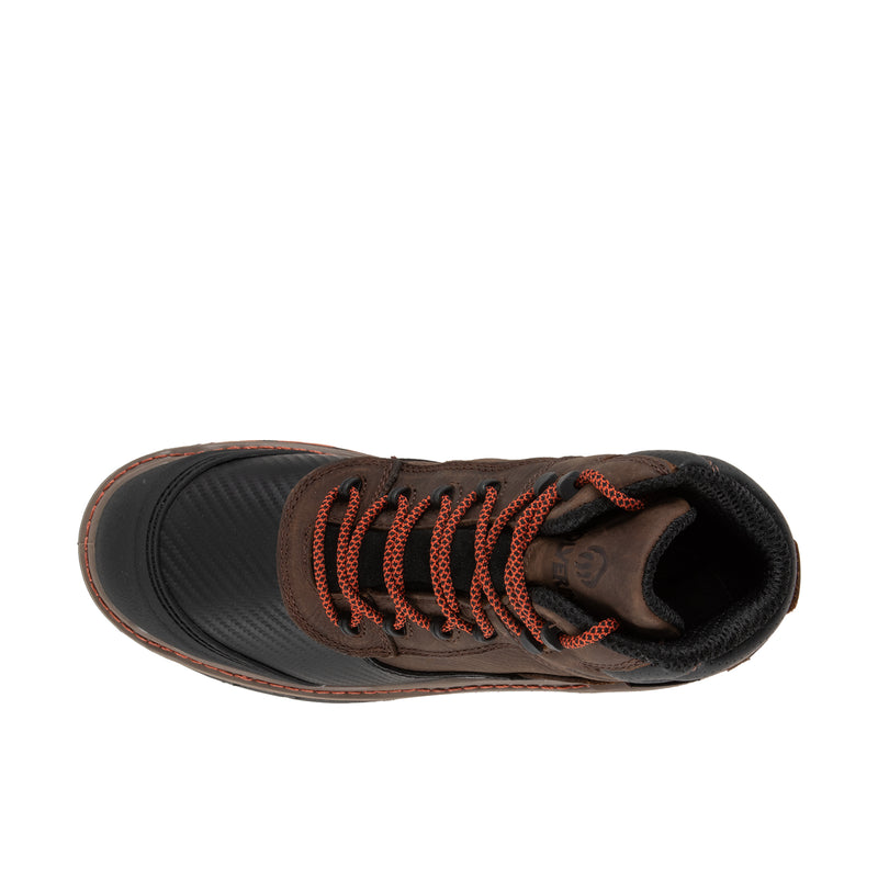Load image into Gallery viewer, Wolverine Raider Shield Durashock FLX 6 in Composite Toe Dark Brown
