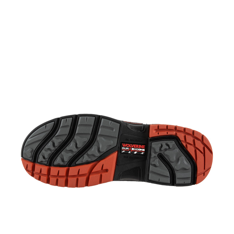 Load image into Gallery viewer, Wolverine Raider Shield Durashock FLX 6 in Composite Toe Dark Brown
