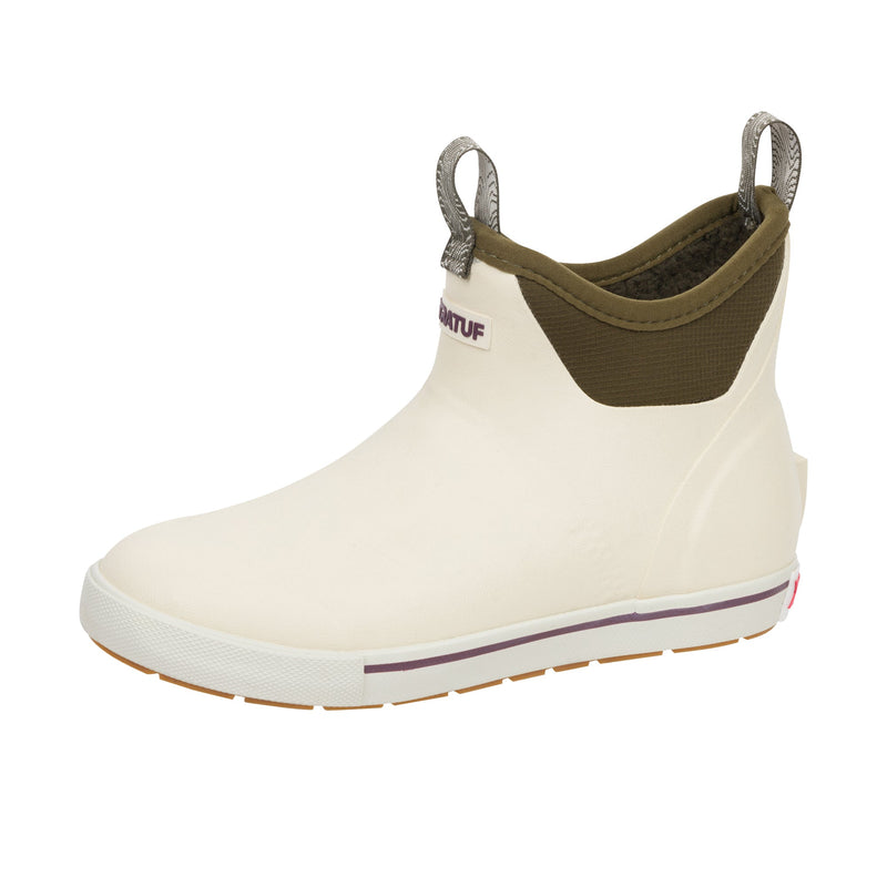 Load image into Gallery viewer, Xtratuf Ankle Deck Boot 6 Inch Camp Left Angle View
