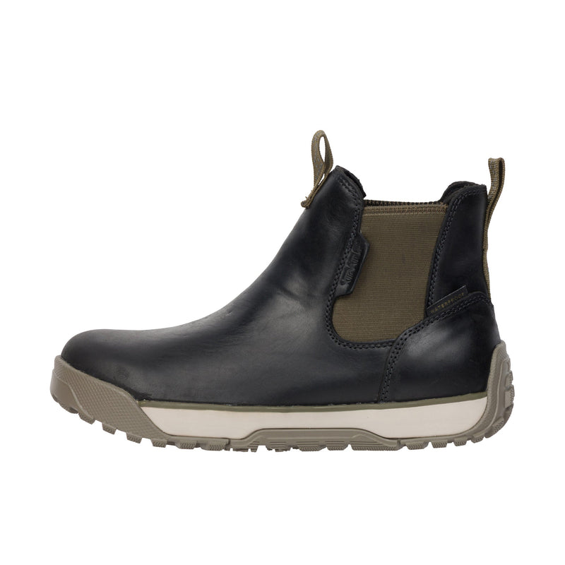 Load image into Gallery viewer, Xtratuf Ankle Deck Boot Leather 6 Inch Pirate Black
