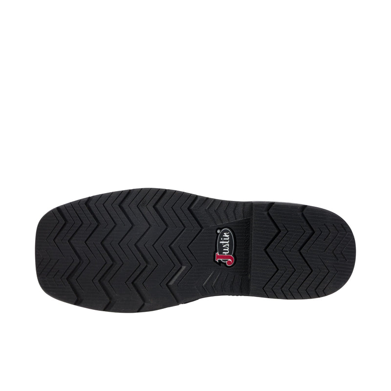 Load image into Gallery viewer, Justin Prodigy 11 Inch Square Toe Steel Toe Drifter Black
