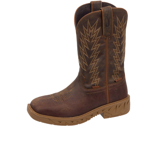 Justin Blinder 11 inch Steel Toe Brown Water Buffalo