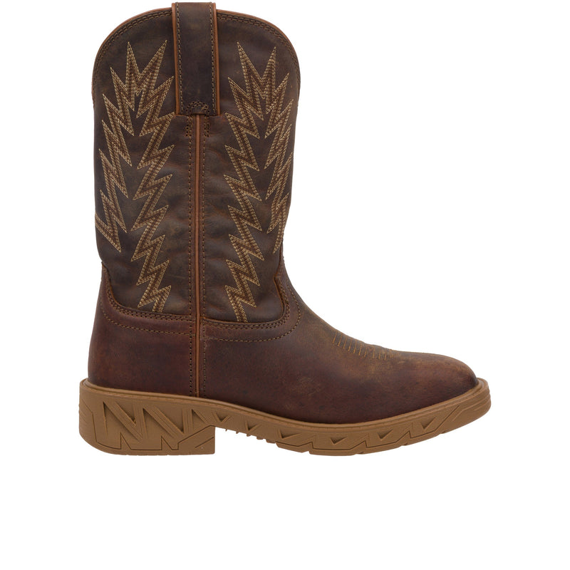 Load image into Gallery viewer, Justin Blinder 11 inch Steel Toe Brown Water Buffalo
