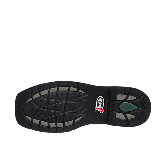 Justin Widowmaker 11 Inch Square Toe Soft Toe Black