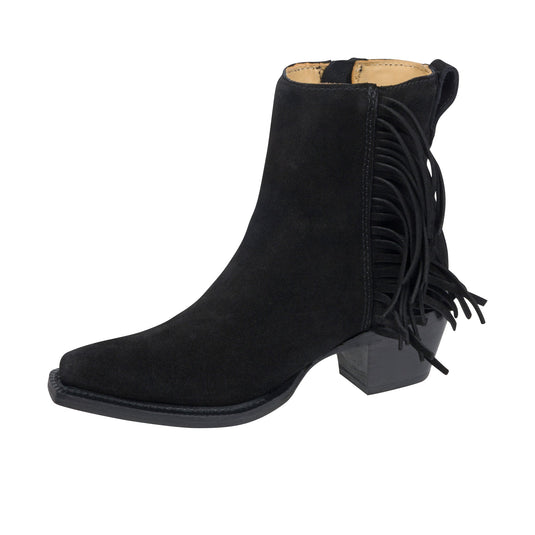 Justin Womens Bev 7 Inch Bootie Black