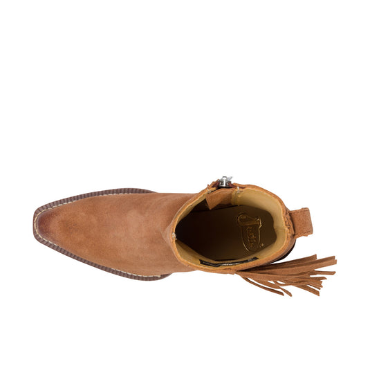Justin Womens Bev 7 Inch Bootie Brown