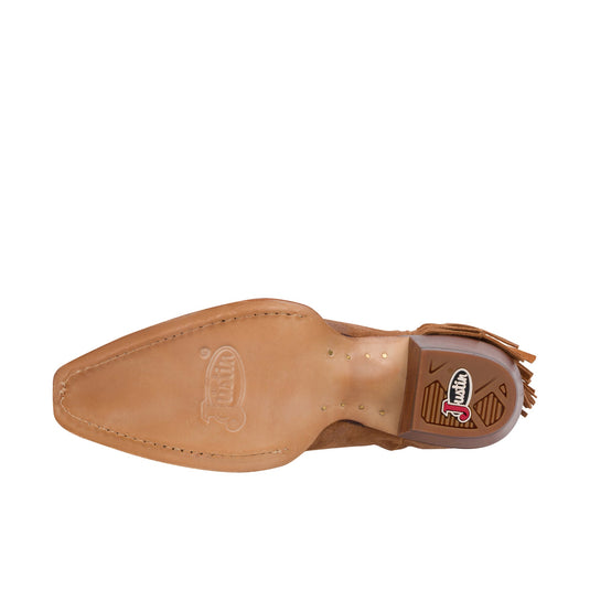 Justin Womens Bev 7 Inch Bootie Brown