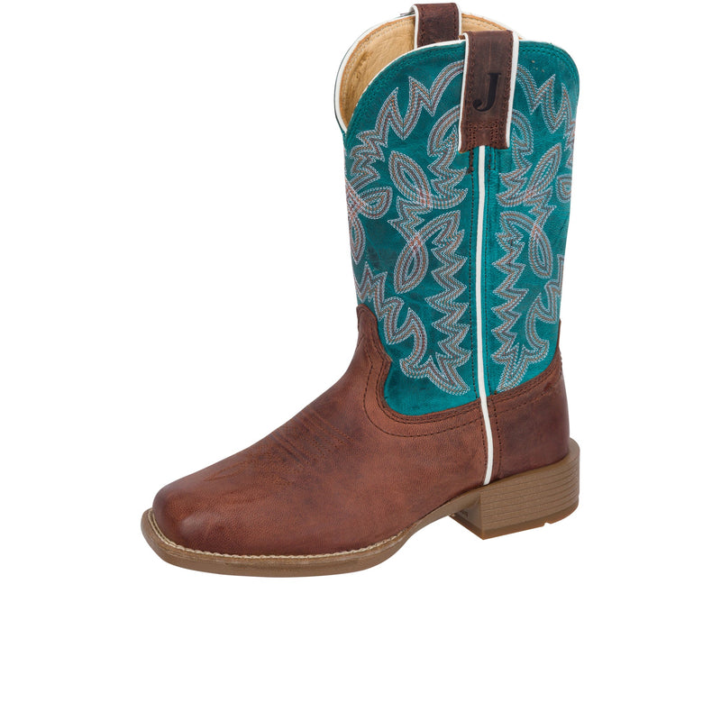 Load image into Gallery viewer, Justin Womens Ashtyn 11 Inch Western Wide Square Toe Walnut (Brown)

