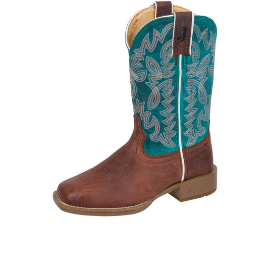 Justin Womens Ashtyn 11 Inch Western Wide Square Toe Walnut (Brown)