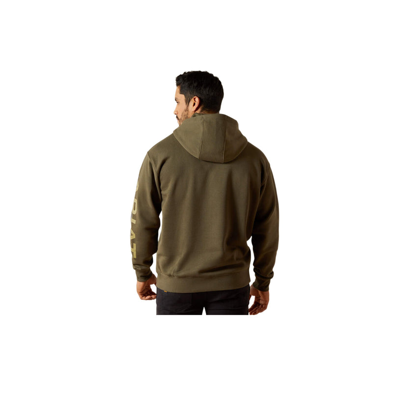 Load image into Gallery viewer, Ariat Lightweight Logo Hoodie Back View
