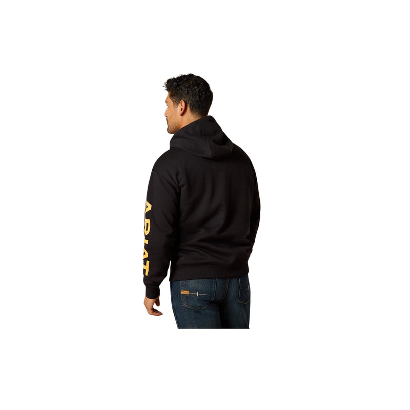 Load image into Gallery viewer, Ariat Lightweight Logo Hoodie Back View
