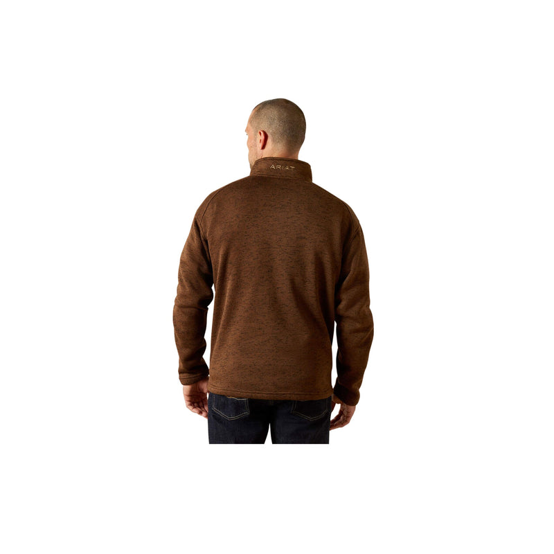 Load image into Gallery viewer, Ariat Caldwell Logo 1/4 Zip Back View
