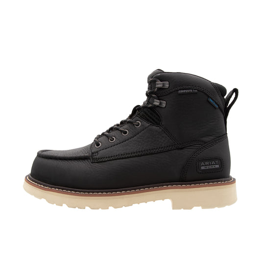 Ariat Rebar Lift 6 Inch H2O Composite Toe Left Profile