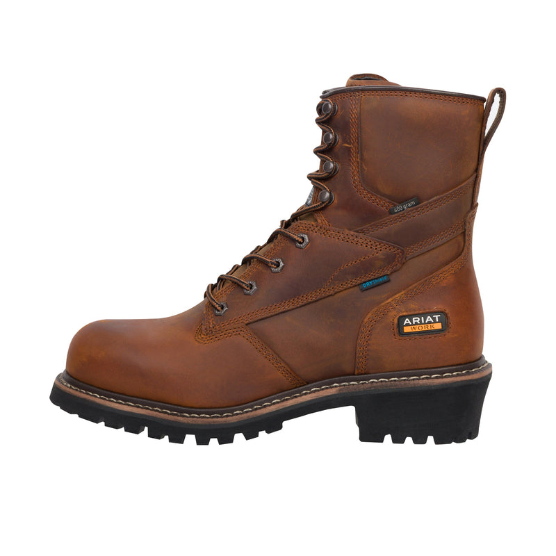 Load image into Gallery viewer, Ariat Logger Shock Shield H2O 400G Soft Toe Left Profile
