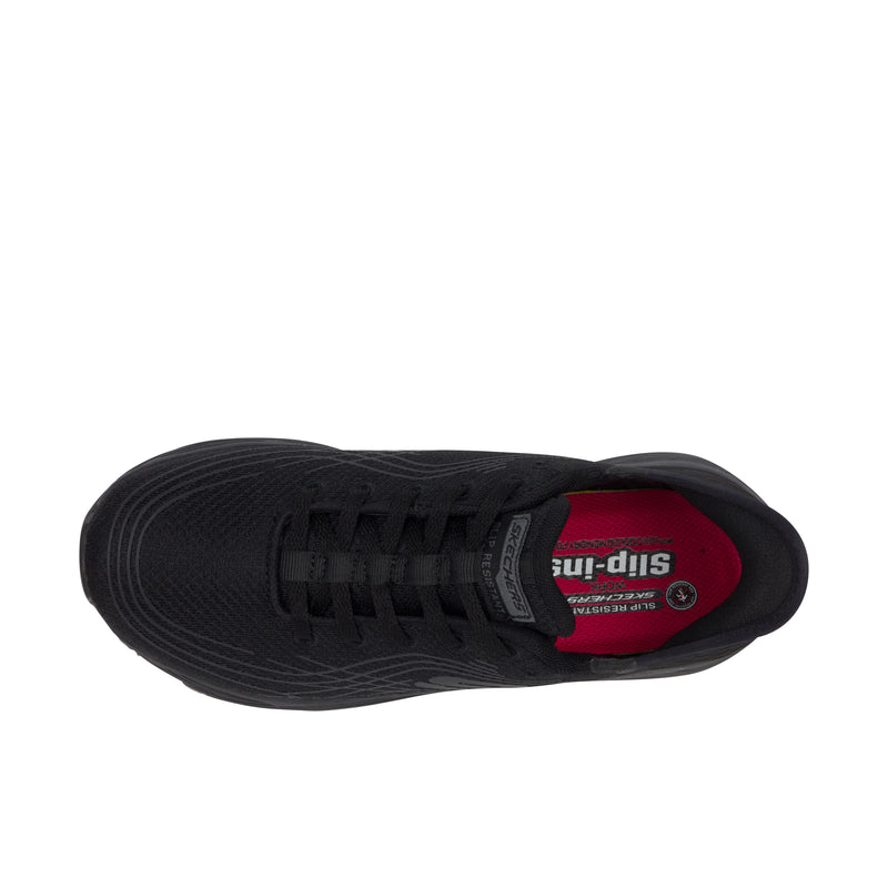 Load image into Gallery viewer, Skechers Womens Slip-ins - Max Cushioning Elite Soft Toe Black
