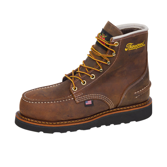 Thorogood 1957 Series 8 Inch Moc Toe Steel Toe Crazy Horse
