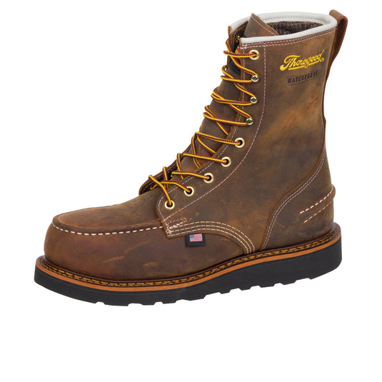Thorogood 1957 Series 8 Inch Moc Toe Steel Toe Crazy Horse
