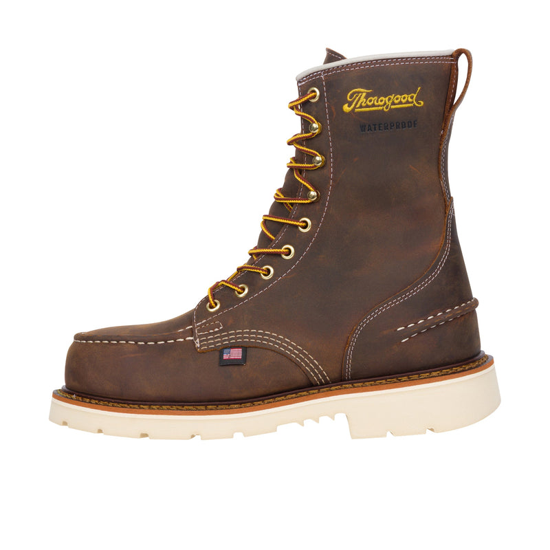 Load image into Gallery viewer, Thorogood 1957 Series 8 Inch Moc Toe 90 Steel Toe Crazy Horse
