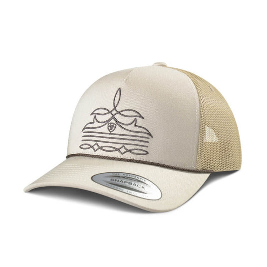 Ariat Richardson 112 Mesh Snap Back Curved Front View