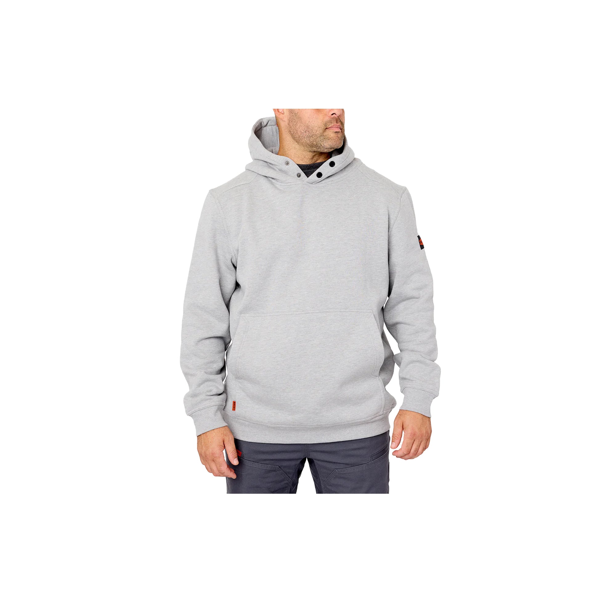 BRUNT The Shevlin Hoodie Light Grey Heather