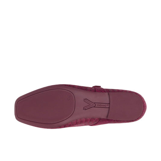 NEW VIONIC women's uptown penny loafer in cherry jubilee NEW VIONIC women's uptown penny loafer in cherry jubilee