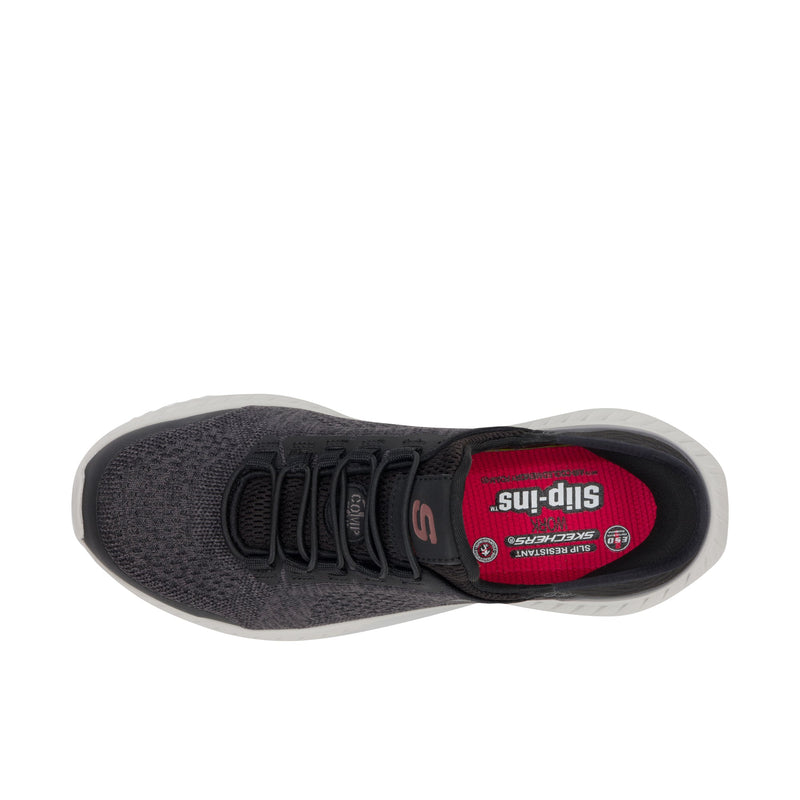 Load image into Gallery viewer, Skechers Slip Ins~Tilido~Troxin Composite Toe Top View
