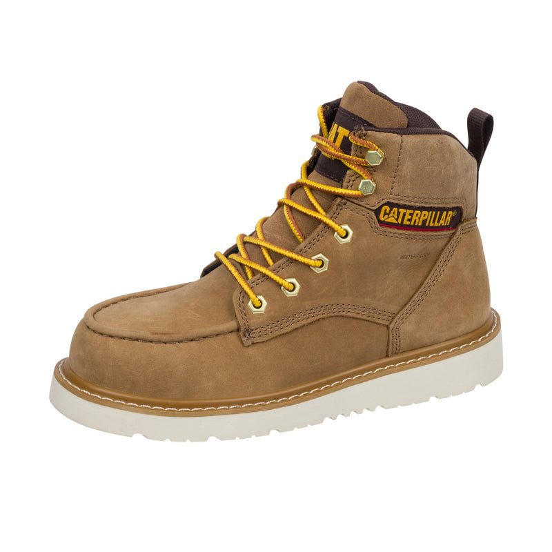 Load image into Gallery viewer, Caterpillar Womens Reclaimer Wedge Steel Toe Sand
