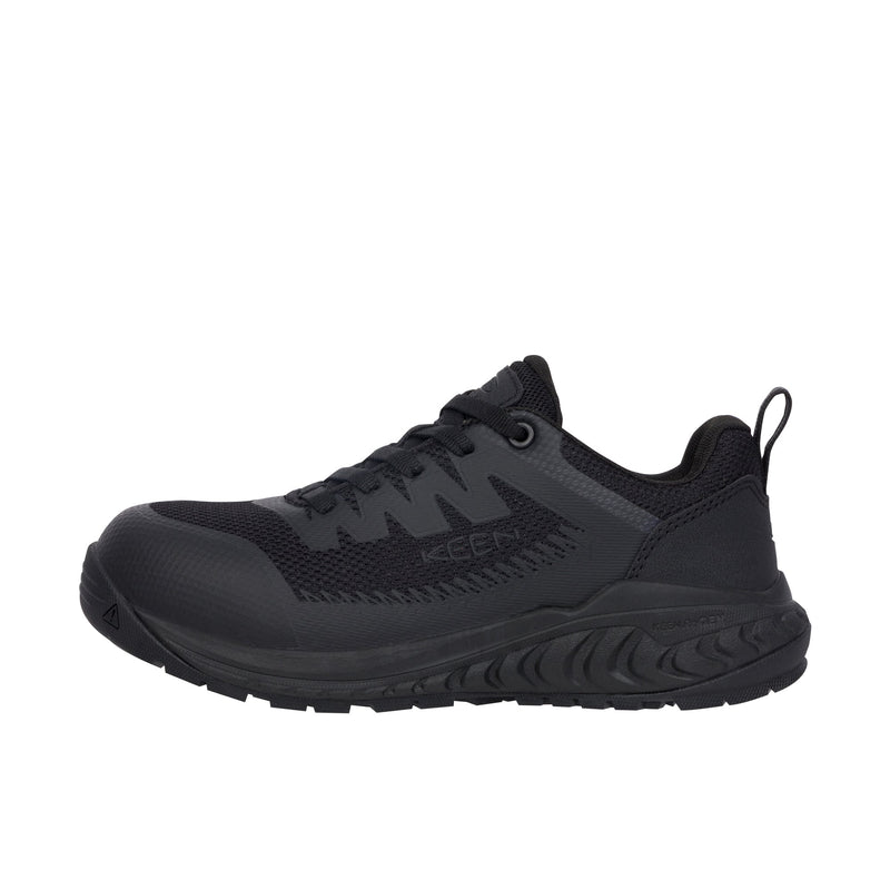 Load image into Gallery viewer, Keen Utility Womens Arvada Work Sneaker Carbon Toe Black
