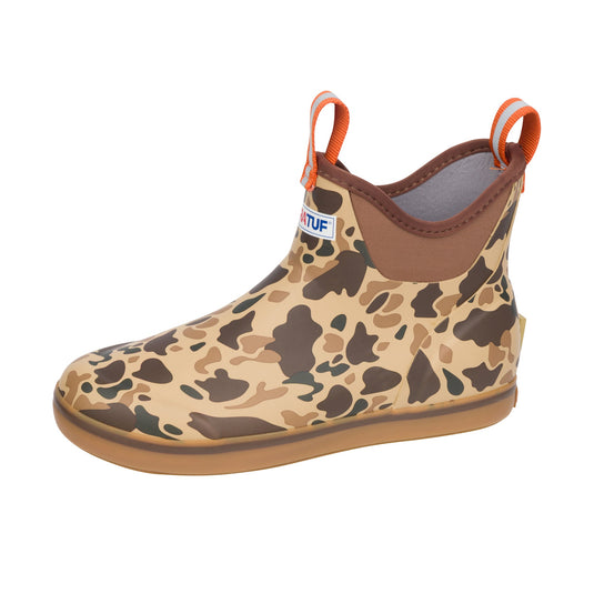 Xtratuf Ankle Deck Boot 6 Inch Duck Camo