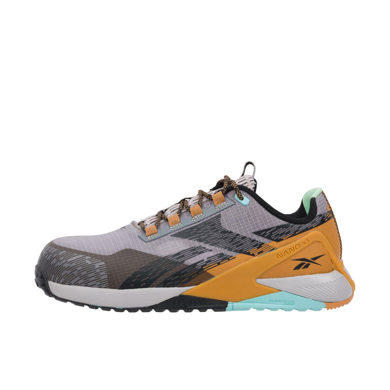 Load image into Gallery viewer, Reebok Work Nano X1 Adventure Work Composite Toe Silver Grey Clay Black
