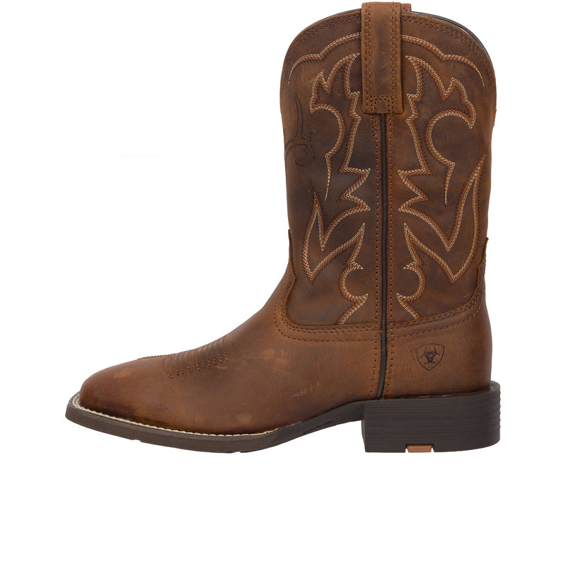 Load image into Gallery viewer, Ariat Sport Outdoor Wide Square Toe Distressed Brown
