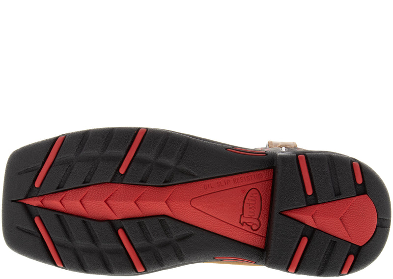 Load image into Gallery viewer, Justin Rush Steel Toe Saddle Tan
