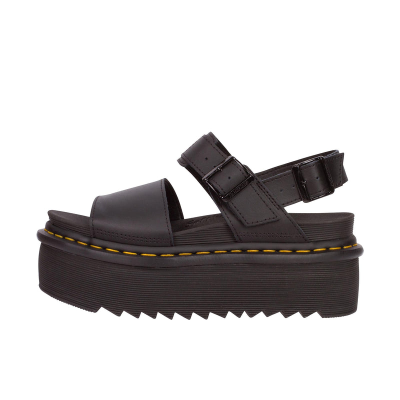 Load image into Gallery viewer, Dr Martens Voss Quad Hydro Leather Left Profile
