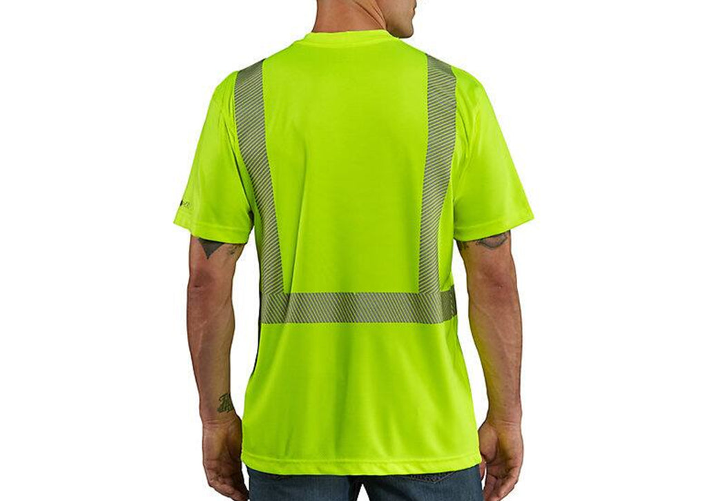 Carhartt High Visibility Short-Sleeve Class 2 T-Shirt Brite Lime
