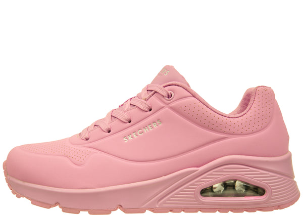 Skechers Womens Uno Stand On Air Pink